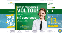 Desktop Screenshot of epibrasil.com.br